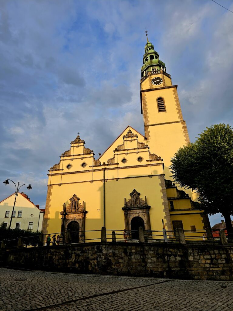 Church of Saint Michael the Archangel in Bystrzyca Kłodzka: Town and Parish Church 2 Saint Michael Archangel church in Bystrzyca Kłodzka