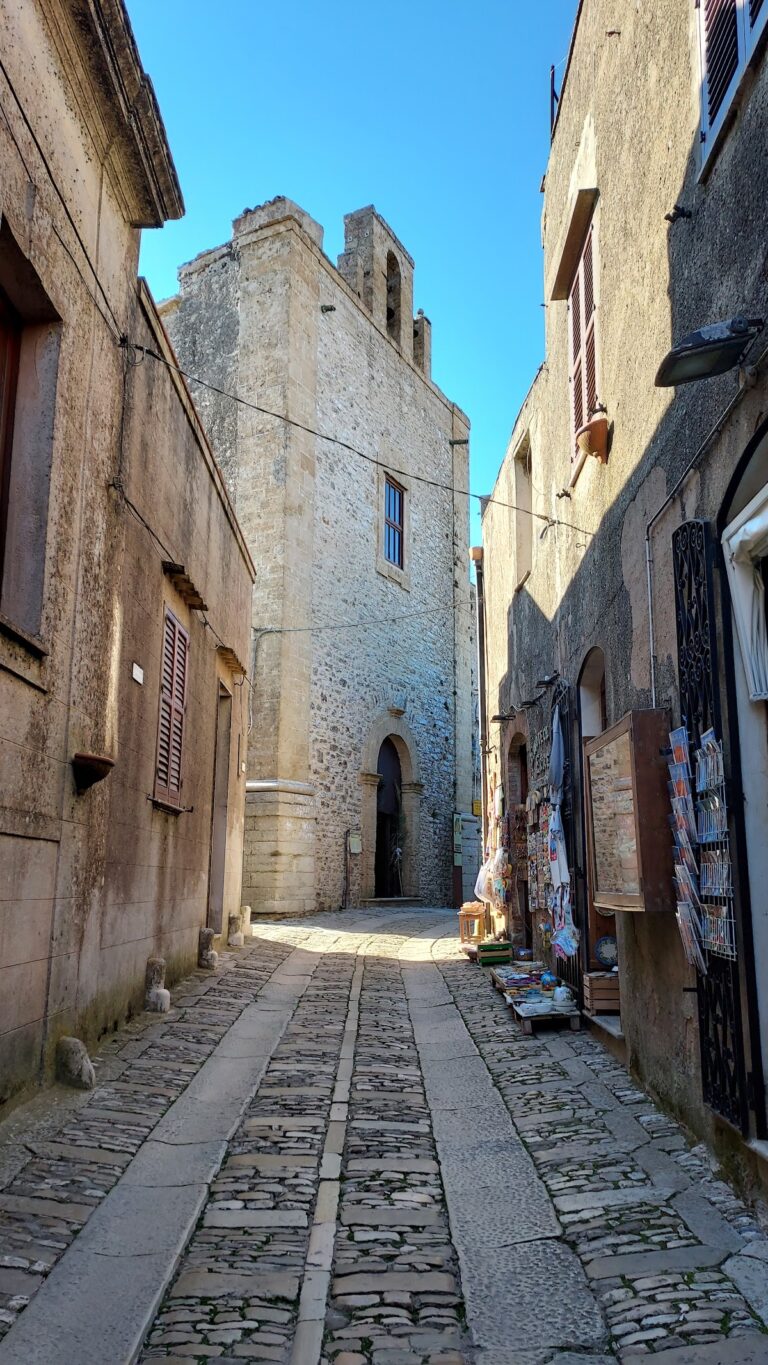 Church of San Carlo in Erice: Baroque church and former charitable convent