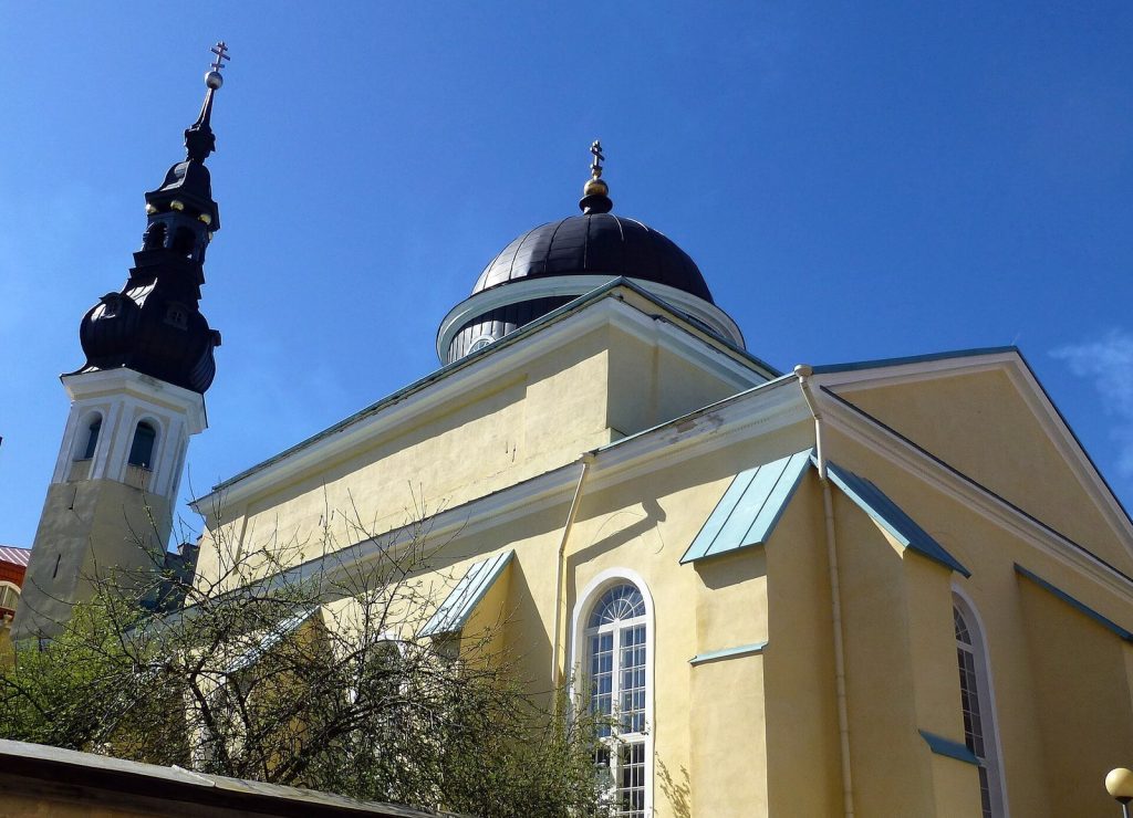 Church of the Transfiguration of Our Lord: An Orthodox Cathedral Church in Tallinn 2 Church of the Transfiguration of Our Lord