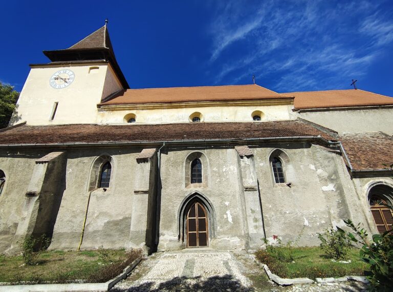 Fortified Church in Ghimbav, Romania: A Saxon Evangelical Church and Defensive Enclosure