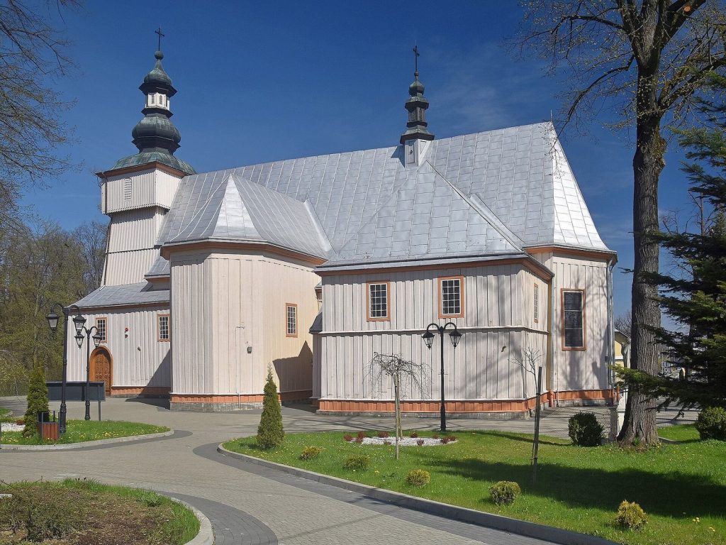 All Saints church in Iwonicz