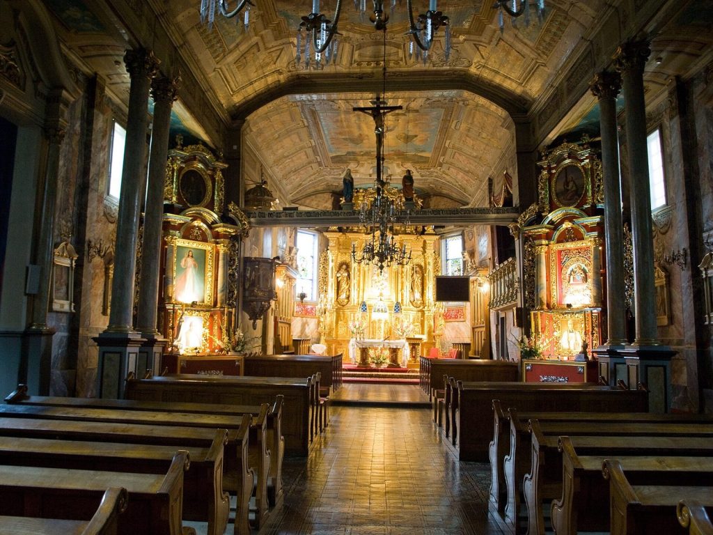 All Saints church in Iwonicz