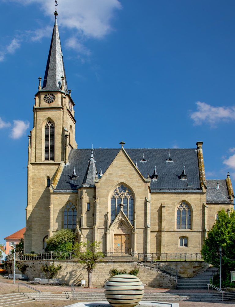 Municipal Church of Bad Rappenau: an Evangelical Neo-Gothic Church