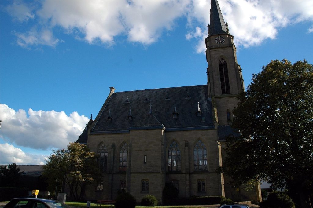 Municipal Church of Bad Rappenau: an Evangelical Neo-Gothic Church 3 municipal church Bad Rappenau