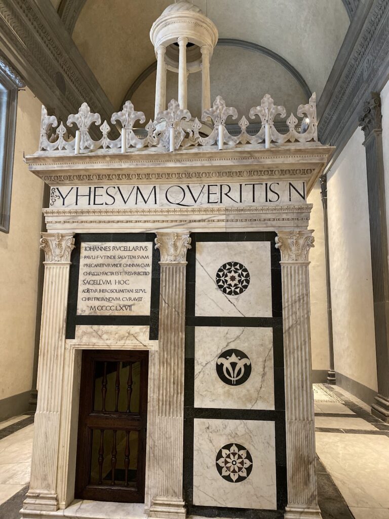 Rucellai Sepulchre: A Renaissance Funerary Chapel in Florence