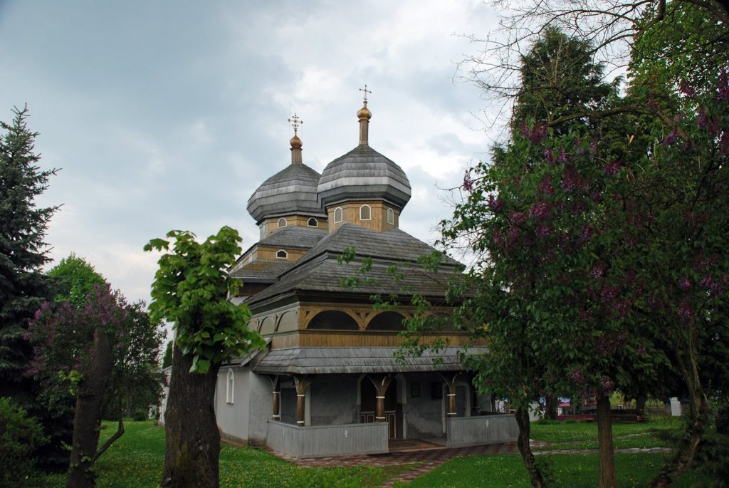Greek Catholic Holy Trinity church in Nyzhankovychi