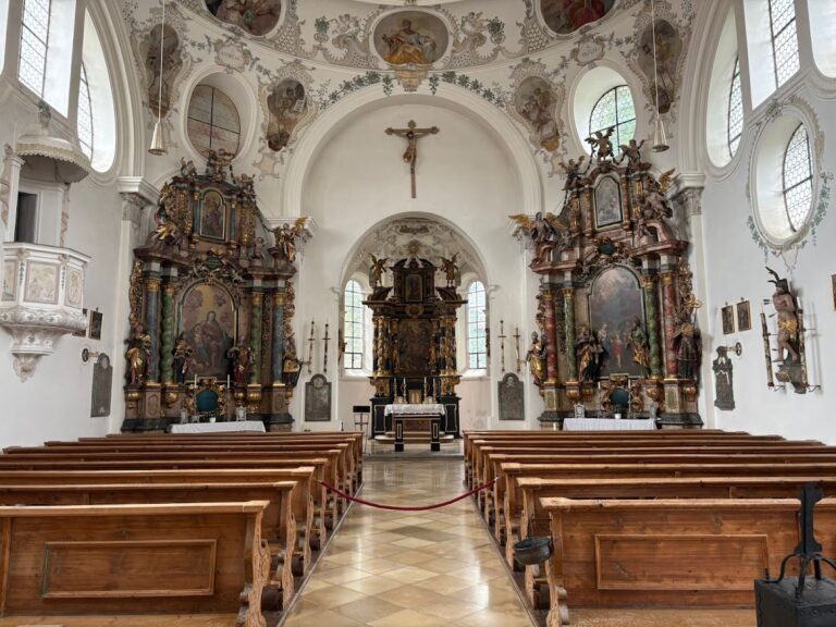 St. Sebastian: A Cemetery Church in Füssen, Germany