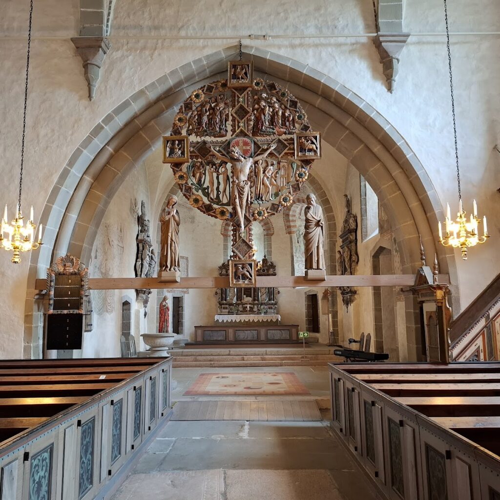 Öja Church: A Medieval Gothic Church in Sweden 2 Öja Church