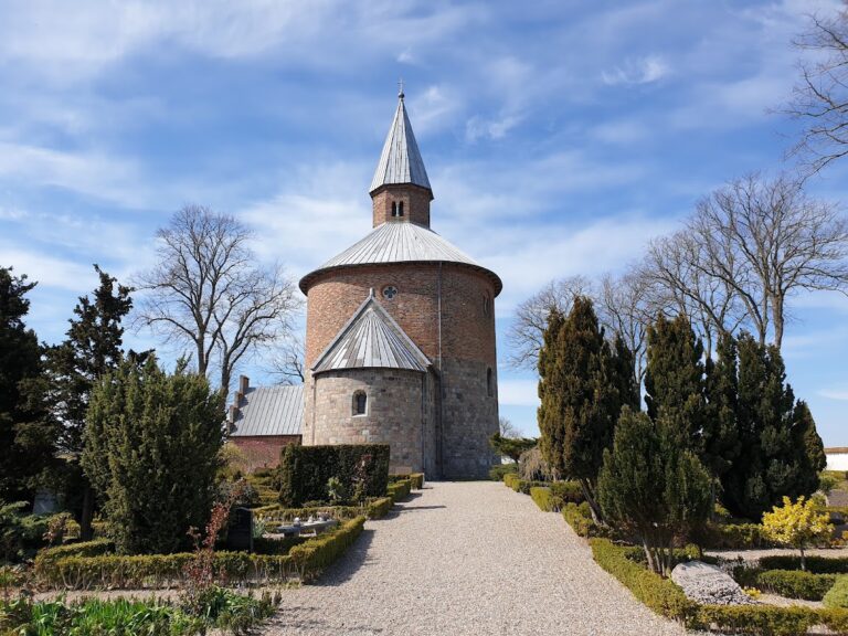 Bjernede Church: A Medieval Romanesque Round Church in Denmark