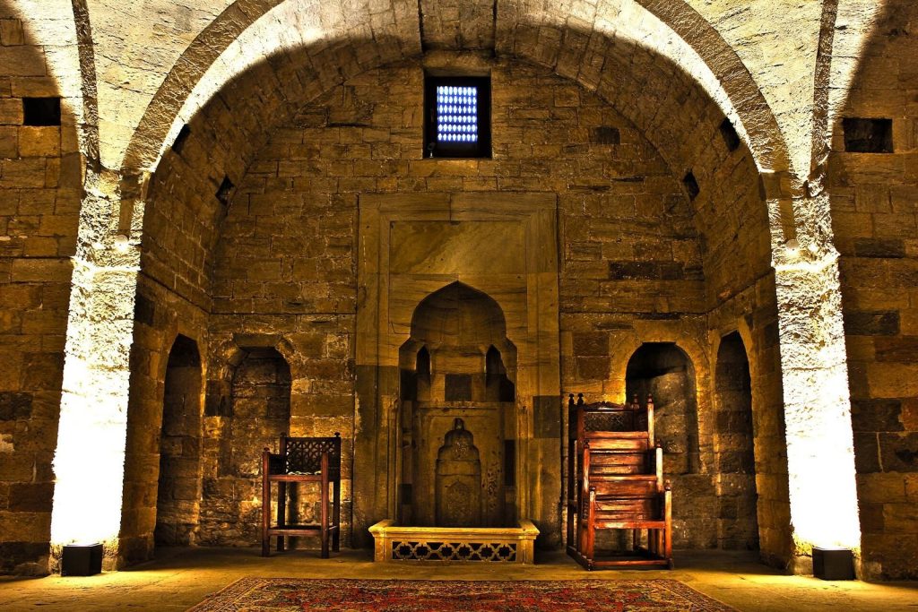 Palatial mosque in Baku