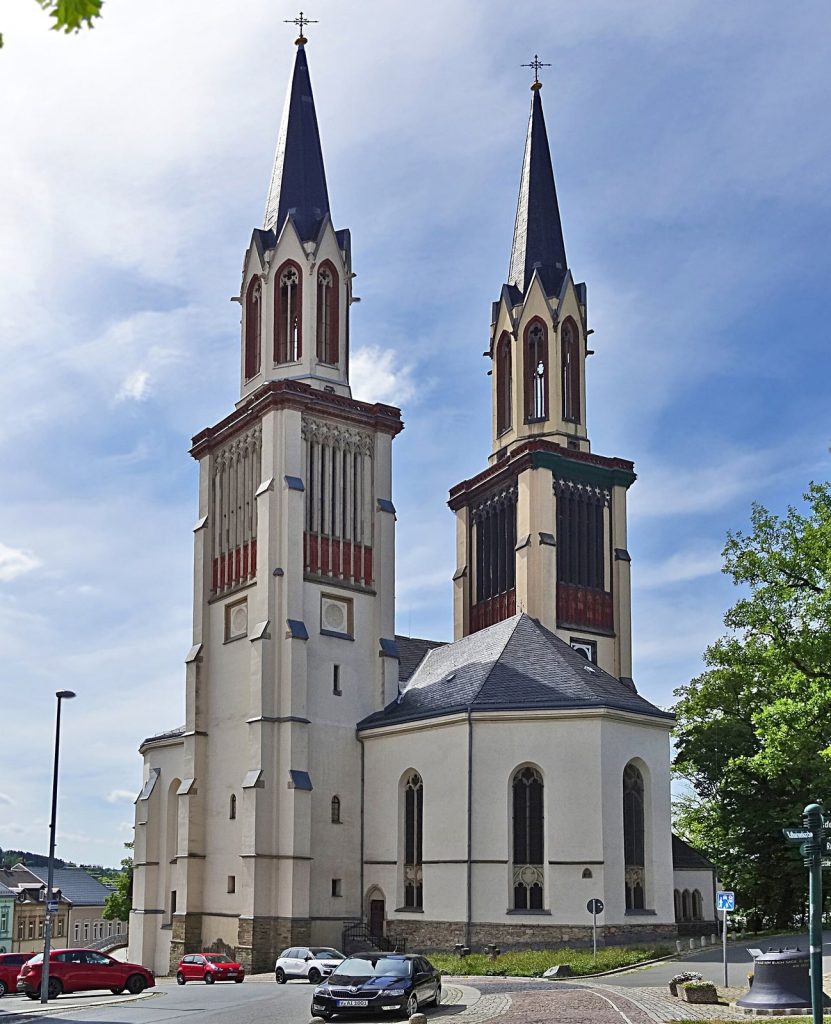 Saint James the Grater church in Oelsnitz/Vogtl.