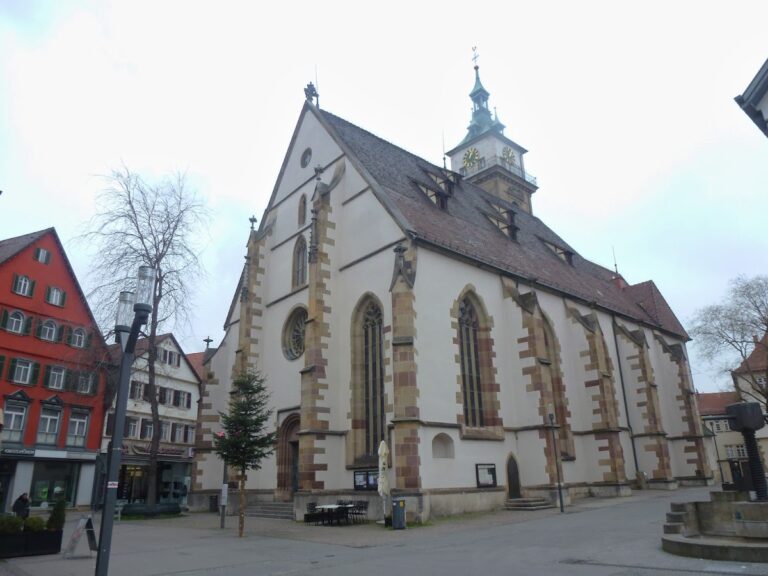 Town Church Bad Cannstatt: A Late Gothic Church in Stuttgart, Germany