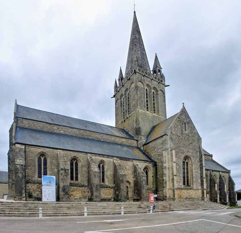 Saint James Church of Montebourg: A Gothic Parish Church in France