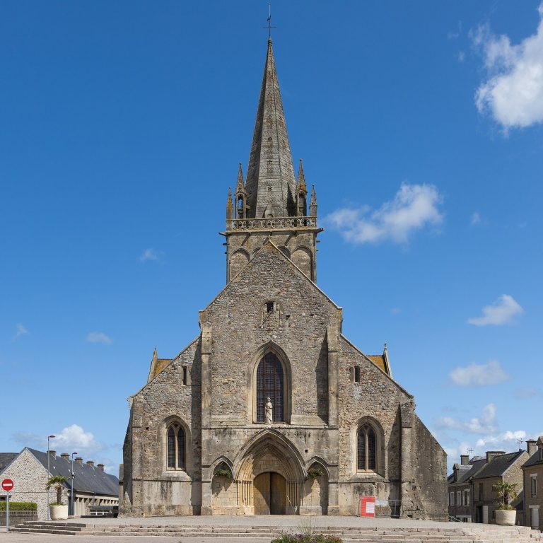 Saint James Church of Montebourg: A Gothic Parish Church in France