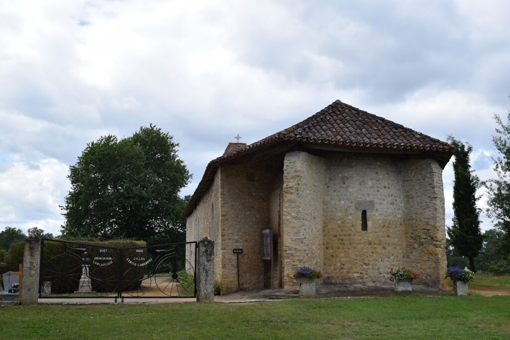 Notre-Dame des Cyclistes: A Romanesque Chapel and National Cycling Sanctuary in France 3 Notre Dame des Cyclistes