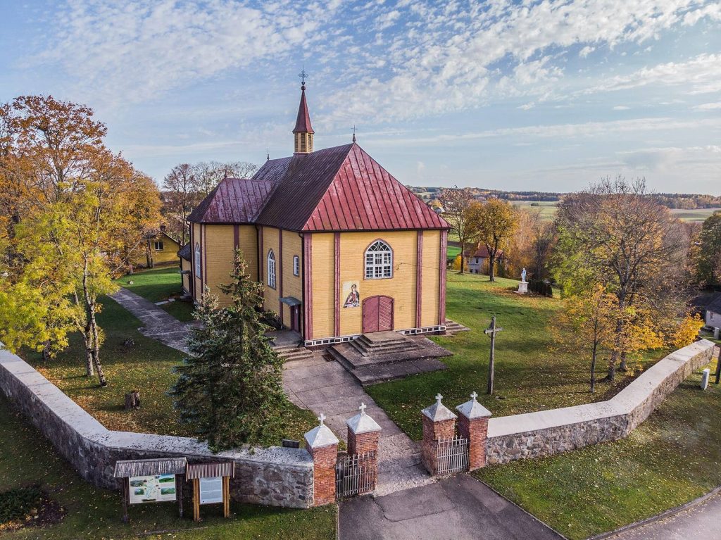 Church of All Saints, Luokė: A Historic Roman Catholic Parish Church in Lithuania 2 Church of All Saints, Luokė