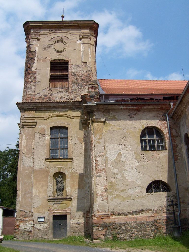 Church of the Name of the Virgin Mary in Chyše: A Historic Roman Catholic Church
