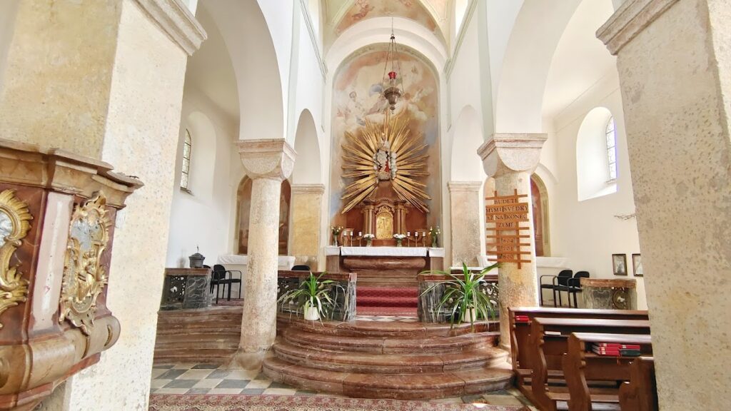 Basilica of the Assumption in Tismice: A Romanesque Filial Church in Czechia 2 Basilica of the Assumption in Tismice