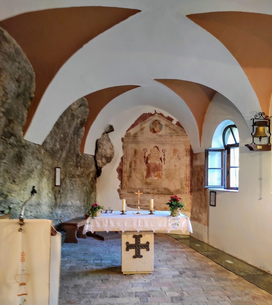 Saint Columbanus Hermitage: A Roman Catholic Sanctuary and Former Hermitage in Trambileno 3 Saint Columbanus hermitage