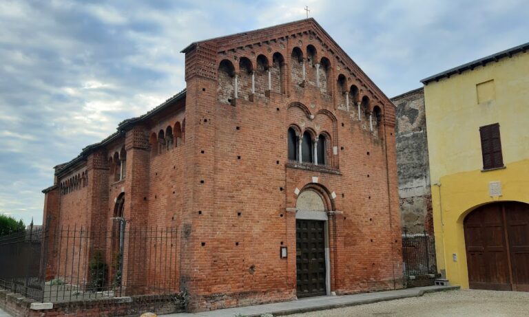 Church San Lazzaro: A Lombard Romanesque Pilgrimage Church in Pavia, Italy