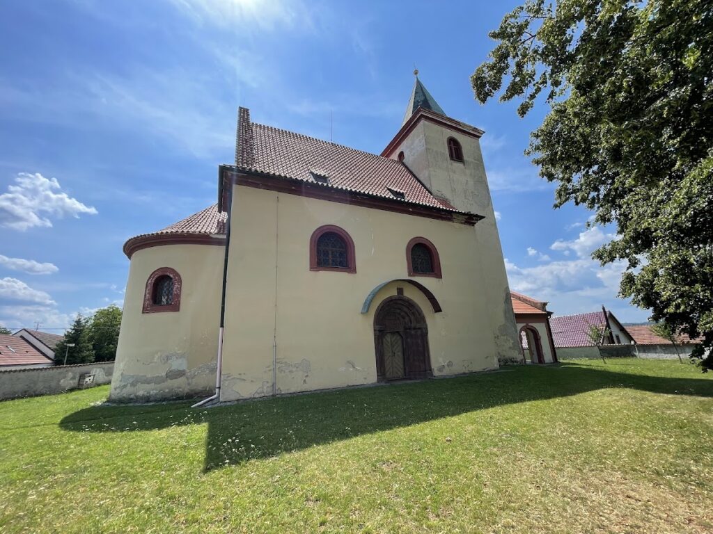 Church of Saint Wenceslas in Hrusice: A Romanesque Parish Church in Czechia 1 Church of Saint Wenceslas in Hrusice