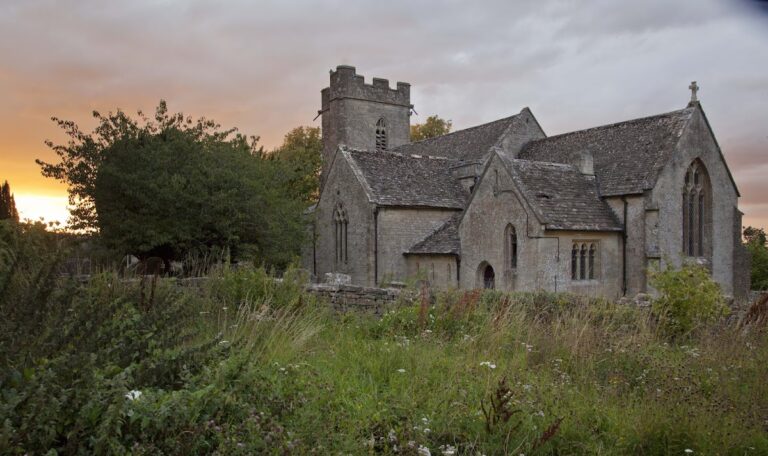 Church of St Peter, Windrush: A Medieval Anglican Church