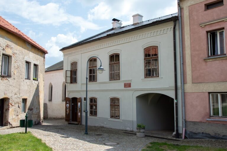 Synagogue in Polná in the Czech Republic: Historic Jewish synagogue and regional museum