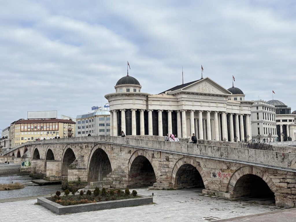 Stone Bridge in Skopje: A Historic Crossing over the Vardar River 2 Stone Bridge in Skopje