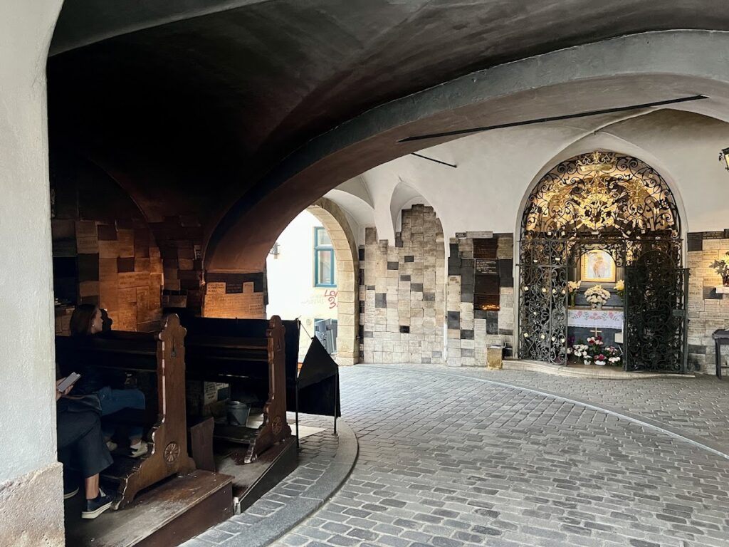 Stone Gate: Medieval Gradec Gate and Marian Shrine in Zagreb 2 Stone Gate