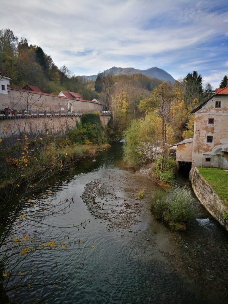 Capuchin Bridge: Medieval Stone Crossing in Škofja Loka, Slovenia 3 Capuchin Bridge