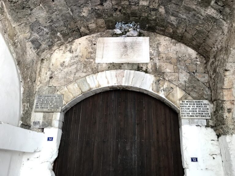 Hafsa Sultan Caravanserai: An Ottoman Caravanserai in Marmaris