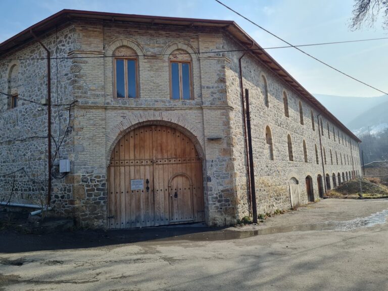 Lower Caravan-Saray: A historic caravanserai in Sheki, Azerbaijan