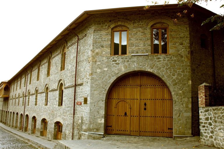 Lower Caravanserai: A Historic Trading Inn in Sheki, Azerbaijan