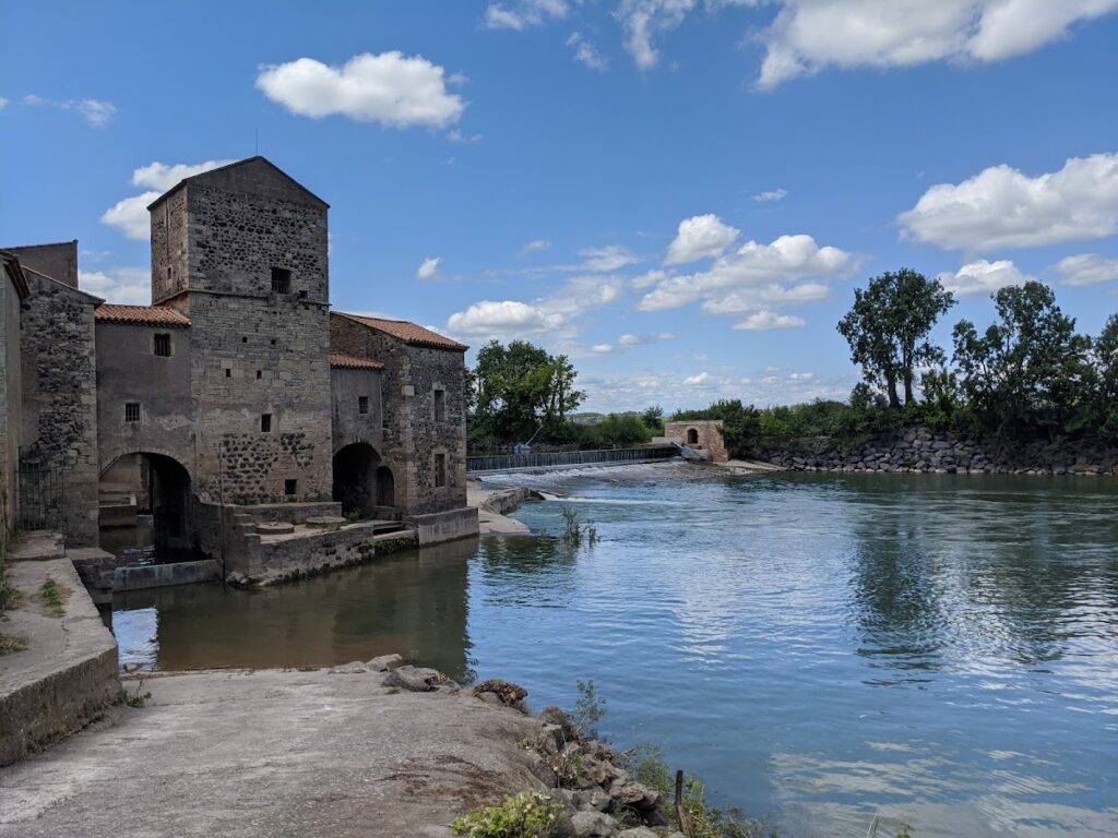 Roman Bridge: A Historic River Crossing at Saint-Thibéry, France 2 Roman Bridge