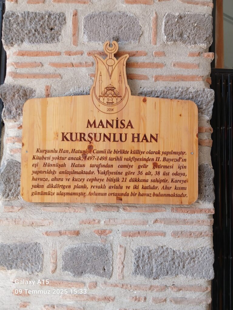 Kurşunlu Han: An Ottoman Commercial Inn in Manisa 2 Kurşunlu Han