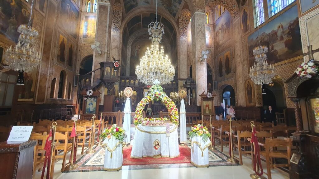 Agia Marina Church: An Underground Byzantine Church in Athens 2 Agia Marina church