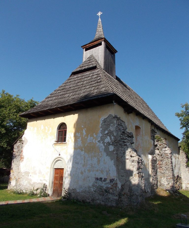 Church Ruins at Rodna: A Medieval Romanesque Basilica in Romania