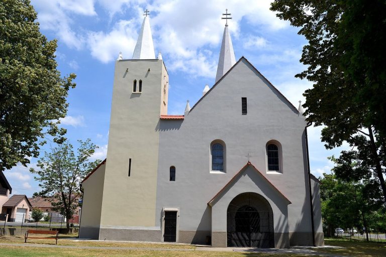 Church of the Sacred Heart, Most pri Bratislave: A Medieval Church with a Neo-Romanesque Extension