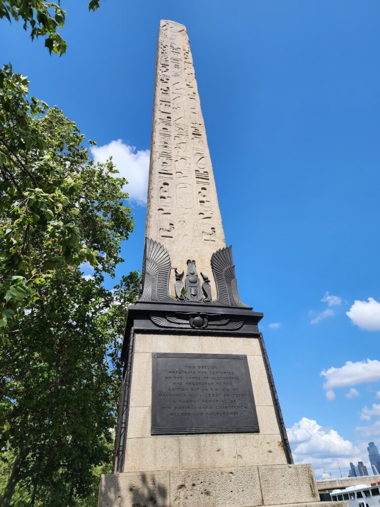 Cleopatra’s Needle: An Ancient Egyptian Obelisk in London