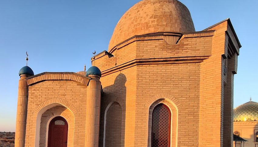 Arystan Bab Mausoleum: A Medieval Muslim Shrine in Kazakhstan 2 Arystan Bab Mausoleum