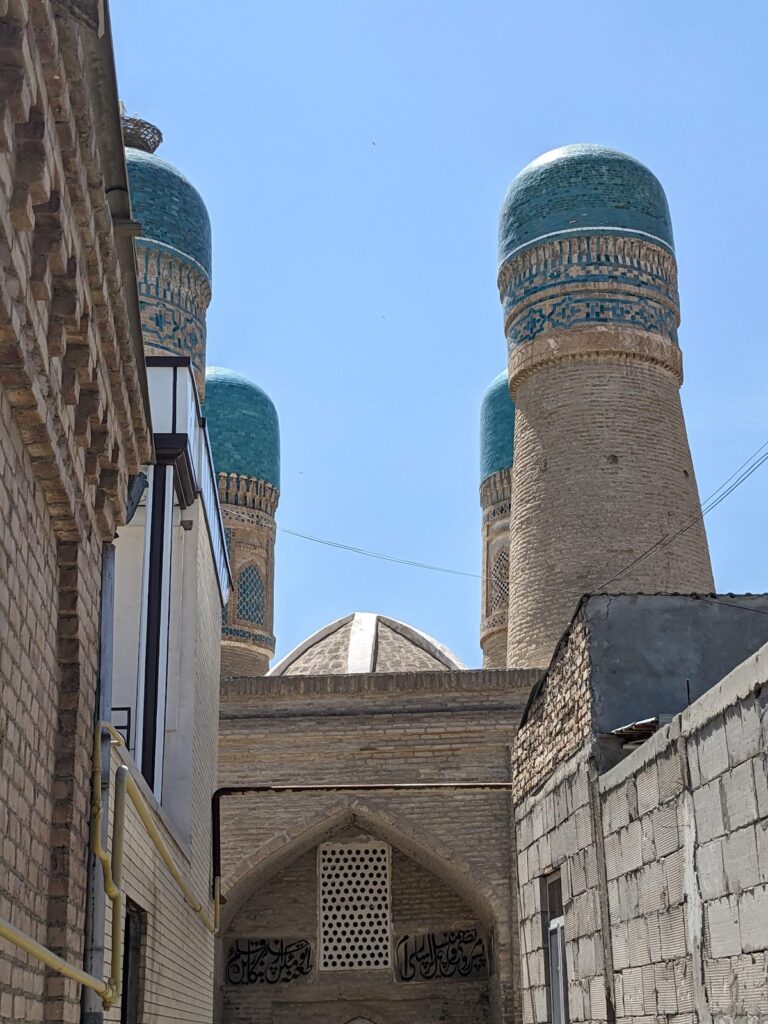 Chor Minor: A Historic Gatehouse and Mosque in Bukhara 2 Chor Minor