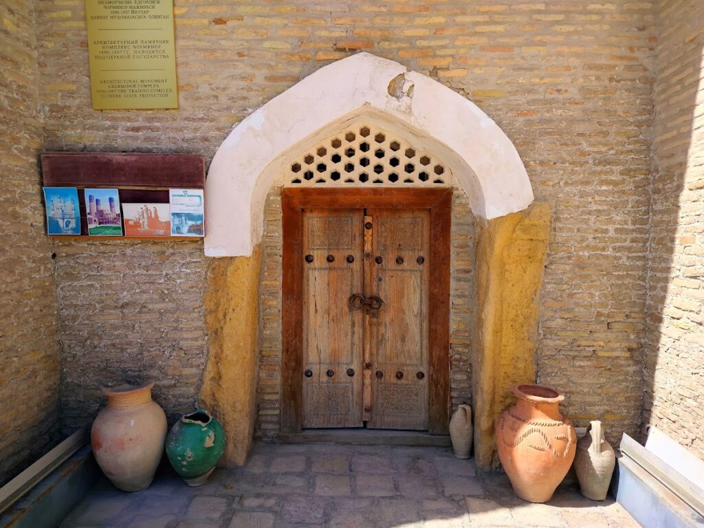 Chor Minor: A Historic Gatehouse and Mosque in Bukhara 5 Chor Minor