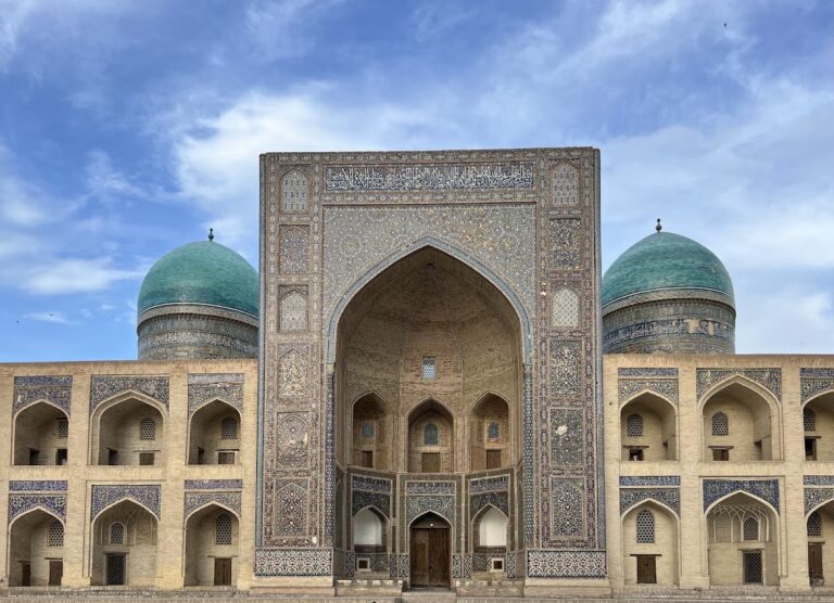 Mir-i-Arab Madrasah: A Historic Islamic Educational Institution in Bukhara