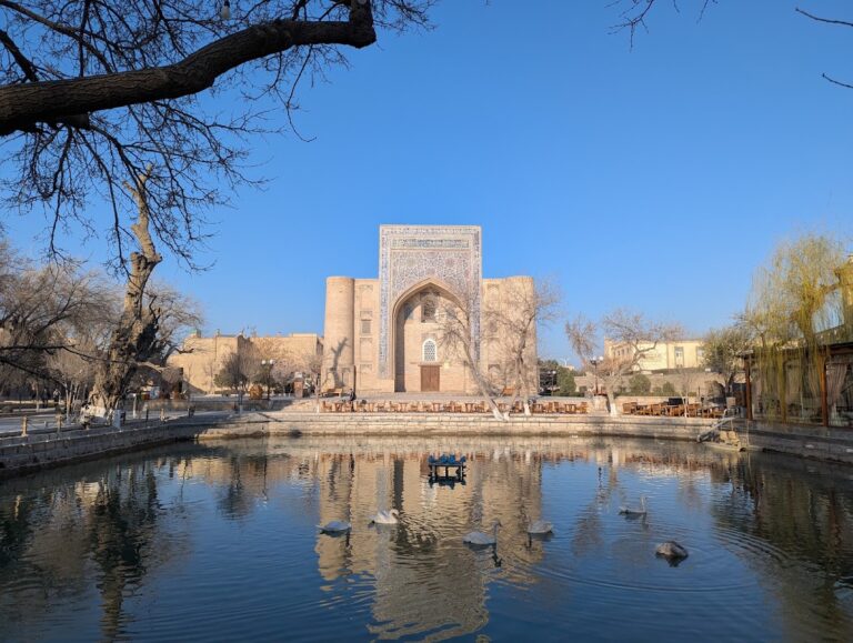Lab-i Hauz: A Historic Pool Ensemble in Bukhara, Uzbekistan