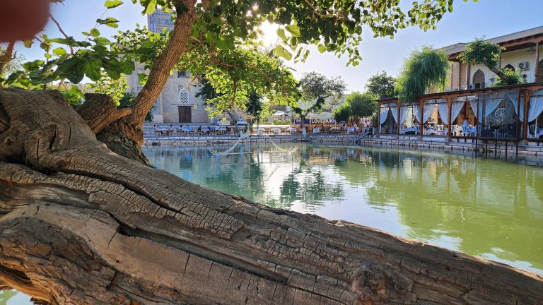 Lab-i Hauz: A Historic Pool Ensemble in Bukhara, Uzbekistan
