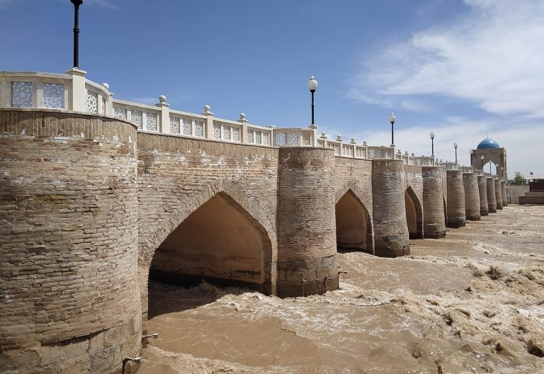 Qarshi Bridge: A Historic Shaybanid Crossing in Uzbekistan