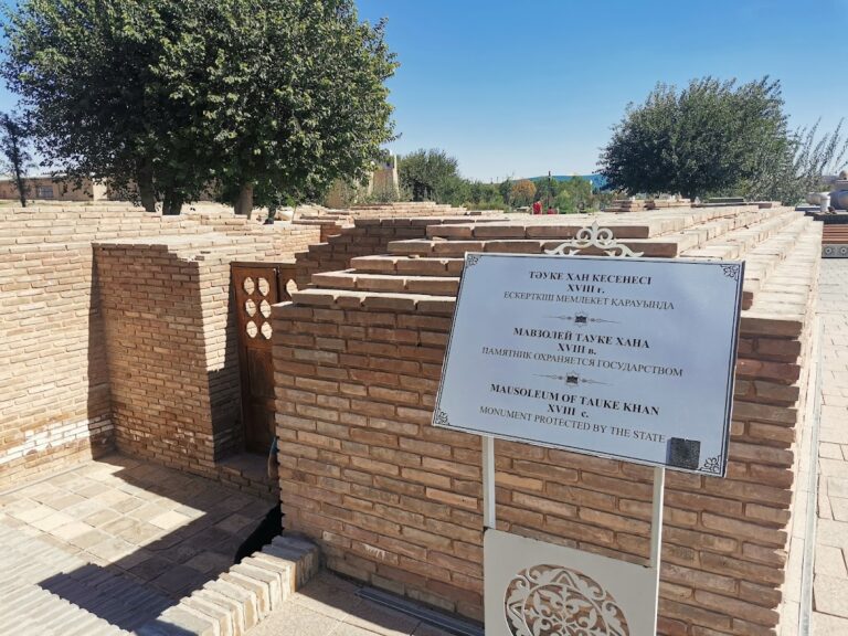 Mausoleum of Tauke Khan: A Royal Burial Monument in Turkistan, Kazakhstan