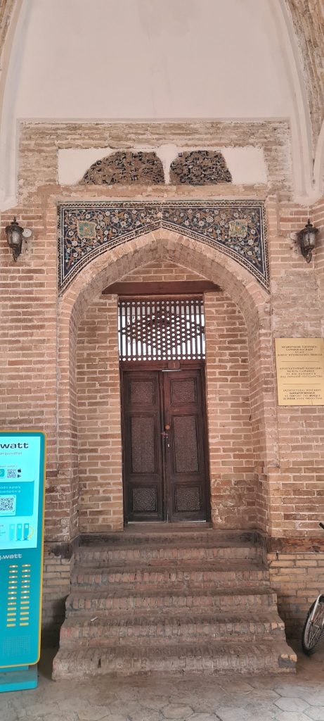 Sarrafon Mosque: A Shaybanid-Era Mosque in Bukhara 2 Sarrafon Mosque