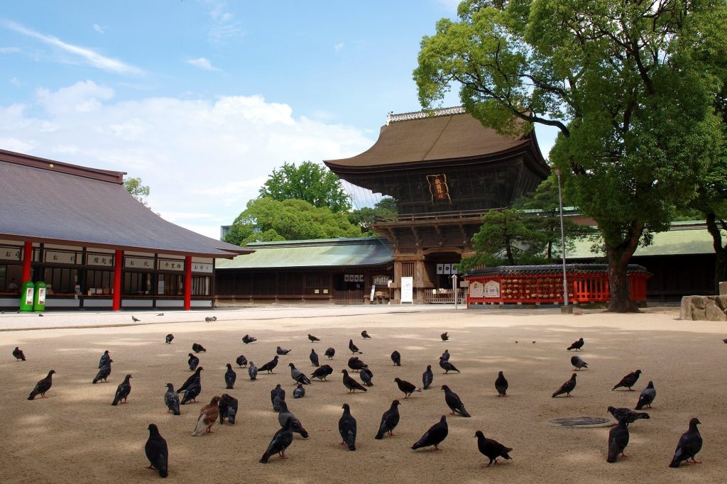 Hakozaki Shrine: A Historic Hachiman Shrine in Fukuoka, Japan 3 Hakozaki Shrine