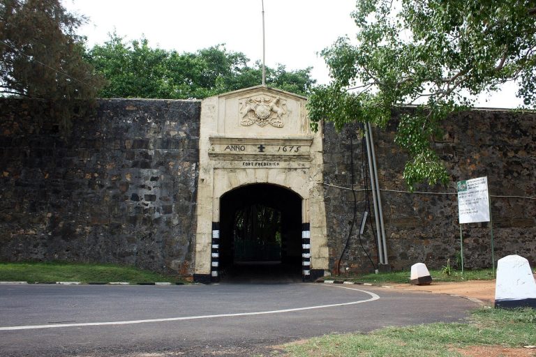 Fort Fredrick: A Portuguese and Dutch Fortress in Trincomalee, Sri Lanka